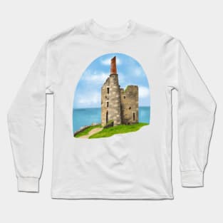 Cornish Tin Mine Long Sleeve T-Shirt